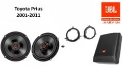 Toyota Prius speakers + Subwoofer 200Watt Audio upgrade JBL premium 180W / 60Watt RMS + ringen
