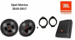Opel Meriva speakers + Subwoofer 200Watt Audio upgrade JBL premium 180W / 60Watt RMS + ringen