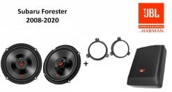 Subaru Forester speakers + Subwoofer 200Watt Audio upgrade JBL premium 180W / 60Watt RMS + ringen