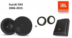 Suzuki SX4 speakers + Subwoofer 200Watt Audio upgrade JBL 225W / 45Watt RMS + ringen