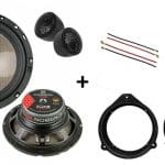 Audi A3 speakers (2003 - 2013) + Subwoofer 200Watt Audio upgrade Audio System 120W / 80Watt RMS + ringen