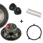 Audi TT speakers (1998-2005) Audio upgrade Audio System 120W / 80Watt RMS + ringen