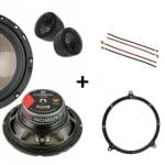 Audi TT speakers (1998-2006)+ Subwoofer 200Watt Audio upgrade Audio System 120W / 80Watt RMS + ringen