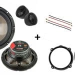 Chevrolet Captiva speakers Audio upgrade Audio System 120W / 80Watt RMS + ringen (bj 2006 - 2012)