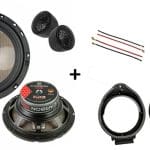 Chevrolet Cruze speakers Audio upgrade Audio System 120W / 80Watt RMS + ringen (bj 2009 - 2019)