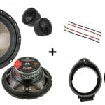 Chevrolet Cruze speakers + Subwoofer 200Watt Audio upgrade Audio System 120W / 80Watt RMS + ringen (bj 2009 - 2019)