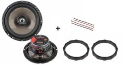 Citroën C3 speakers (2002-2016) Audio upgrade Audio System 110W / 70Watt RMS + ringen
