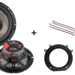 Citroën Jumpy voordeur speakers (2007-2016) Audio upgrade Audio System 110W / 70Watt RMS + ringen