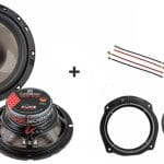 Fiat Bravo speakers Audio upgrade Audio System 120/80 Watt RMS + ringen (bj 2007 - 2014)