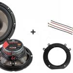 Citroën Jumpy speakers voordeur (2007-2016) + Subwoofer 200Watt Audio upgrade Audio System 110W / 70Watt RMS + ringen