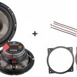 Kia Soul speakers Audio upgrade Audio System 120W / 80Watt RMS + ringen (bj 2014 - 2020)