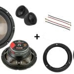 Mercedes B-klasse (245) speakers Audio upgrade Audio System 120W / 80Watt RMS + ringen (bj 2005 - 2012)