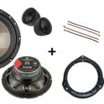 Mercedes E-klasse (212) speakers Audio upgrade Audio System 120W / 80Watt RMS + ringen  (bj vanaf 2009)