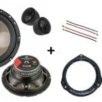 Mercedes E-klasse (212) speakers + Subwoofer 200Watt Audio upgrade Audio System 120W / 80Watt RMS + ringen  (bj vanaf 2009)