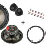 Mercedes Sprinter (906) speakers + Subwoofer 200Watt Audio upgrade Audio System 105W / 65Watt RMS +ringen (bj vanaf 2006)