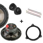 Nissan Qashqai speakers + Subwoofer 200Watt Audio upgrade Audio System 120W / 80Watt RMS + ringen (bj 2007 - 2019)
