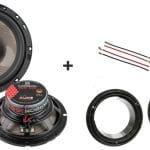 Opel Agila speakers Audio upgrade Audio System 110W / 70Watt RMS + ringen (bj 2008 - 2014)