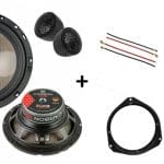 Opel Meriva speakers Audio upgrade Audio System 110W / 70Watt RMS + ringen (bj 2010 - 2017)