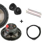 Opel Zafira(B) speakers + Subwoofer 200Watt Audio upgrade Audio System 120W / 80Watt RMS + ringen (bj 2005 - 2014)