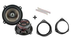 CITROËN Nemo | PEUGEOT Bipper | Fiat Fiorino, Qubo speakers Audio upgrade Audio System 105/65 Watt RMS + ringen (2008 - 2020)