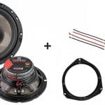 Peugeot Boxer speakers Audio upgrade Audio System 110W / 70Watt RMS + ringen (2006 - 2025)