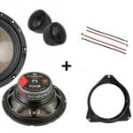 Peugeot Partner (Teepee) speakers + Subwoofer 200Watt Audio upgrade Audio System 120W / 80Watt RMS + ringen (bj 2008+)