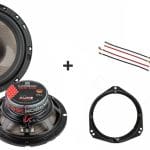 Renault Trafic speakers + Subwoofer 200Watt Audio upgrade Audio System 110W / 70Watt RMS + ringen (bj 2001 - 2024)