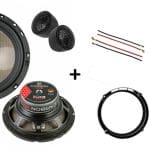 Seat Leon speakers + Subwoofer 200Watt Audio upgrade Audio System 120W / 80Watt RMS + ringen (bj 2005 -2012)