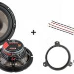 Toyota Auris speakers + Subwoofer 200Watt Audio upgrade Audio System 120W / 80Watt RMS + ringen (bj 2006 - 2012)