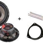 Toyota RAV4 speakers Audio upgrade Audio System 110W / 70Watt RMS + ringen