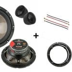 Volkswagen Golf 5 speakers + Subwoofer 200Watt Audio upgrade Audio System 120W / 80Watt RMS + ringen