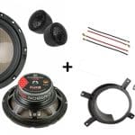 Volvo V70  speakers + Subwoofer 200Watt 2000-2008 Audio System 120W / 80Watt RMS + ringen