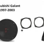 Mitsubishi Galant speakers + Subwoofer 200Watt Audio upgrade JBL 225W / 45Watt RMS + ringen
