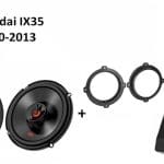 Hyundai IX35 speakers + Subwoofer 200Watt Audio upgrade JBL premium 180W / 60Watt RMS + ringen
