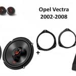 Opel Vectra speakers + Subwoofer 200Watt Audio upgrade JBL premium 270W / 70Watt RMS + ringen