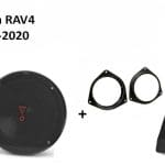 Toyota RAV4 speakers + Subwoofer 200Watt Audio upgrade JBL 225W / 45Watt RMS + ringen