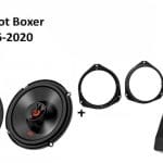 Peugeot Boxer speakers + Subwoofer 200Watt Audio upgrade JBL premium 180W / 60Watt RMS + ringen