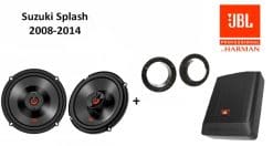 Suzuki Splash speakers + Subwoofer 200Watt Audio upgrade JBL premium 180W / 60Watt RMS + ringen