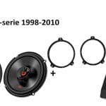 BMW 3-serie  speakers + Subwoofer 200Watt Audio upgrade JBL premium 180W / 60Watt RMS + ringen