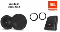 Seat Leon speakers + Subwoofer 200Watt Audio upgrade JBL 225W / 45Watt RMS + ringen