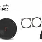 Kia Sorento speakers + Subwoofer 200Watt Audio upgrade JBL 225W / 45Watt RMS + ringen