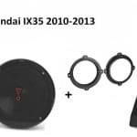 Hyundai IX35 speakers + Subwoofer 200Watt Audio upgrade JBL 225W / 45Watt RMS + ringen