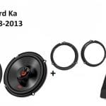 Ford Ka speakers + Subwoofer 200Watt Audio upgrade JBL premium 180W / 60Watt RMS + ringen