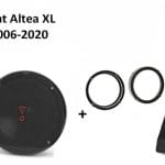 Seat Altea XL speakers + Subwoofer 200Watt Audio upgrade JBL 225W / 45Watt RMS + ringen