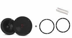 Citroën C3 JBL speakers (2002-2016) Audio upgrade 225W / 45Watt RMS + ringen
