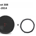 Peugeot 308 speakers Audio upgrade JBL 225W / 45Watt RMS + ringen