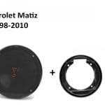 Chevrolet Matiz speakers Audio upgrade JBL 225W / 45Watt RMS + ringen