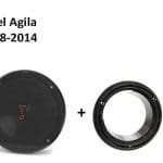 Opel Agila speakers Audio upgrade JBL 225W / 45Watt RMS + ringen