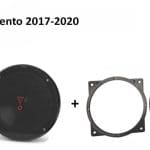 Kia Sorento speakers Audio upgrade JBL 225W / 45Watt RMS + ringen