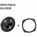 Mitsubishi Pajero speakers Audio upgrade JBL 225W / 45Watt RMS + ringen